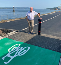 Mirren Shore Port Glasgow reopens after improvement works